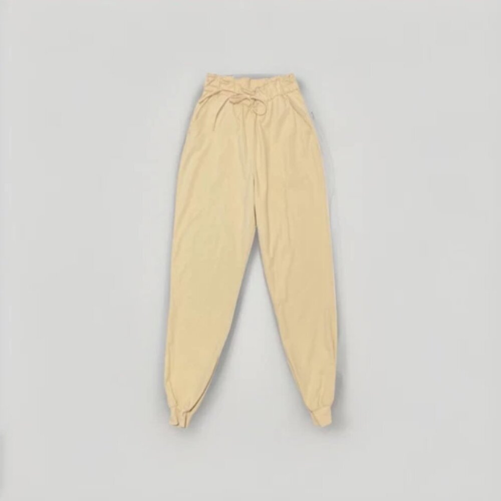 EUC Lululemon Women's Size 2 Stretch High-Rise Jogger Full Length Prosecco Pants